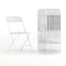 Flash Furniture Hercules Series Plastic Folding Chair White - 10 LB Weight Capacity Comfortable Event Chair-Lightweight Folding Chair, PK10 10-LE-L-3-WHITE-GG - alternate 1
